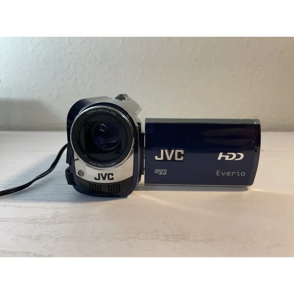 JVC Everio GZ-MG630AU 60GB HDD Blue Digital Camcorder 40x Zoom - Tested